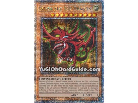Slifer the Sky Dragon (Platinum Secret Rare)