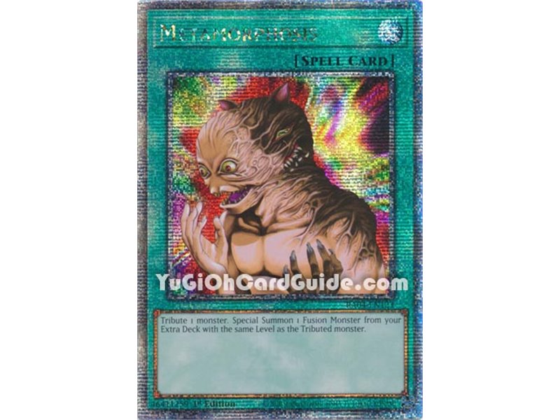 Metamorphosis (Quarter Century Secret Rare)