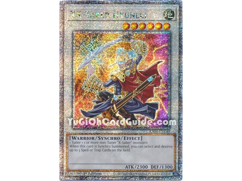 XX-Saber Hyunlei (Quarter Century Secret Rare)