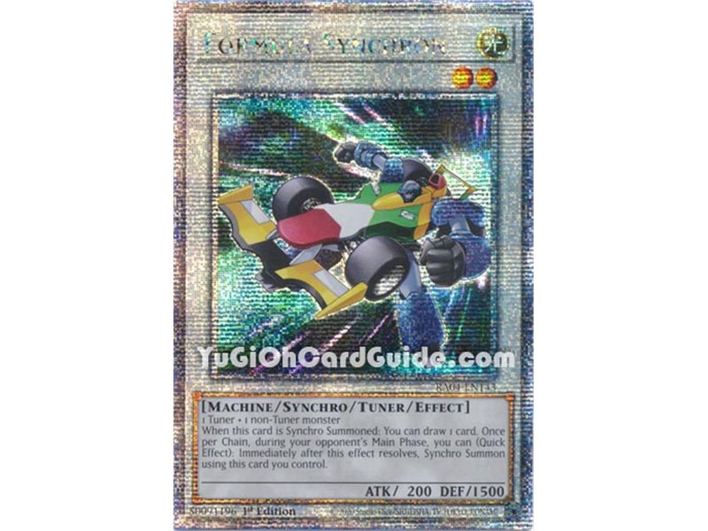 Formula Synchron (Quarter Century Secret Rare)
