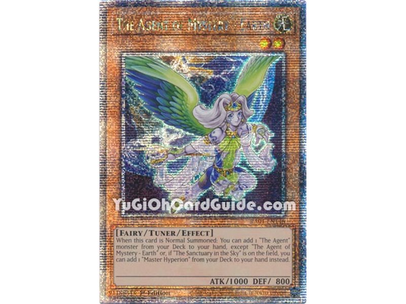 The Agent of Mystery - Earth (Quarter Century Secret Rare)