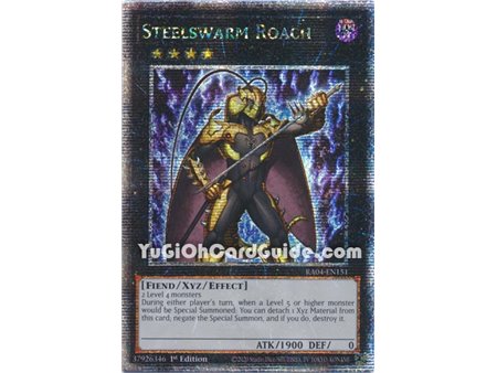 Steelswarm Roach (Platinum Secret Rare)