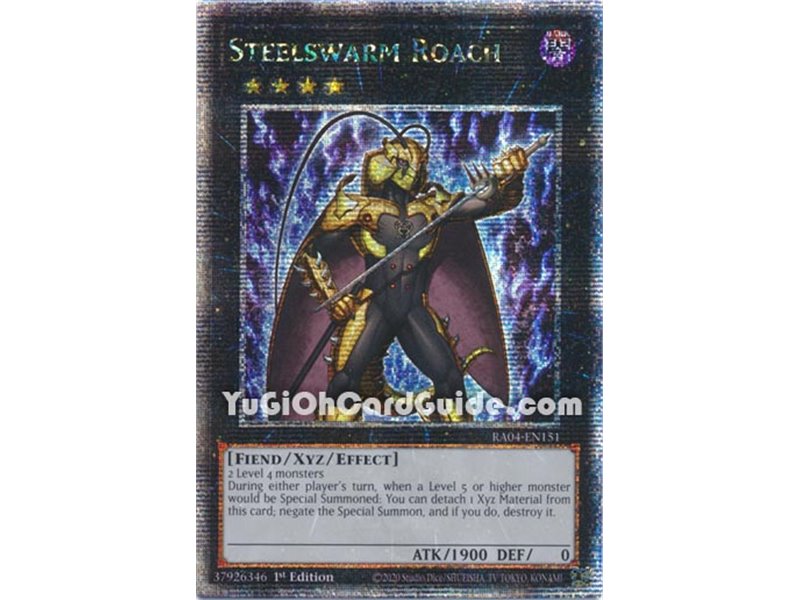 Steelswarm Roach (Quarter Century Secret Rare)