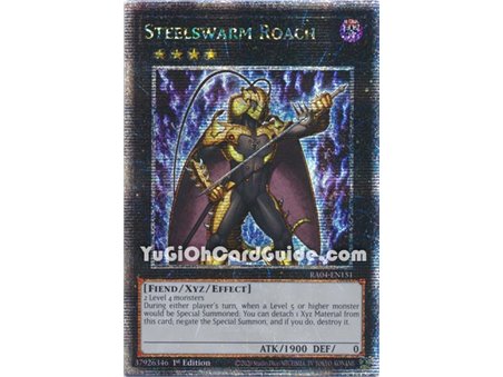 Steelswarm Roach (Quarter Century Secret Rare)