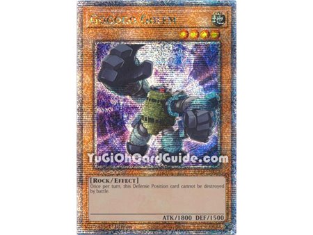 Gogogo Golem (Quarter Century Secret Rare)