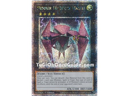 Number 16: Shock Master (Platinum Secret Rare)