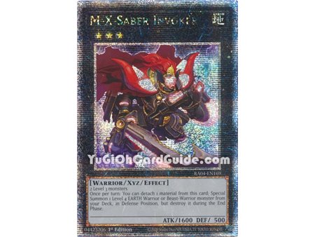 M-X-Saber Invoker (Platinum Secret Rare)