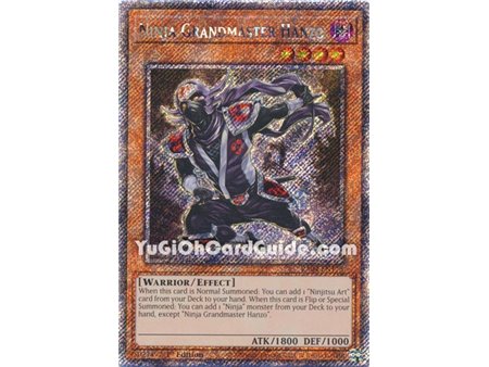 Ninja Grandmaster Hanzo (Quarter Century Secret Rare)