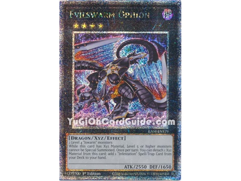 Evilswarm Ophion (Platinum Secret Rare)