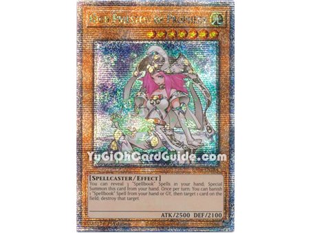 High Priestess of Prophecy (Quarter Century Secret Rare)