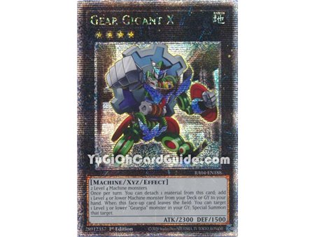 Gear Gigant X (Platinum Secret Rare)