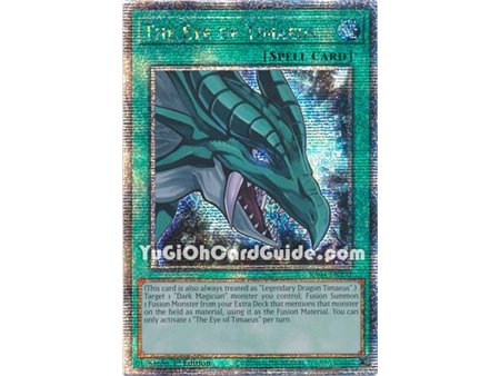 The Eye of Timaeus (Quarter Century Secret Rare)