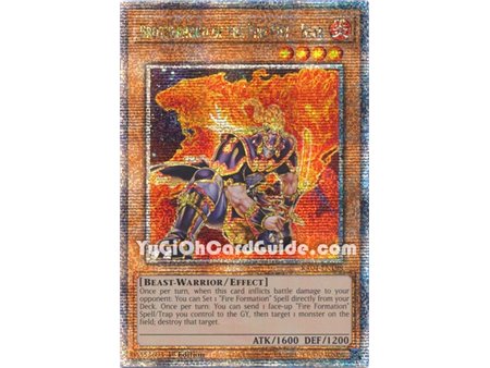 Brotherhood of the Fire Fist - Bear (Quarter Century Secret Rare)