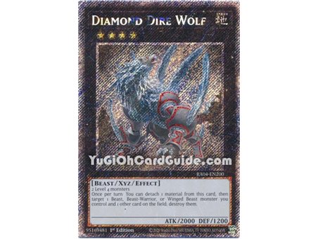 Diamond Dire Wolf (Quarter Century Secret Rare)