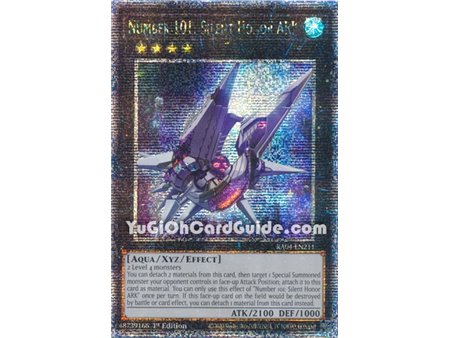 Number 101: Silent Honor ARK (Quarter Century Secret Rare)
