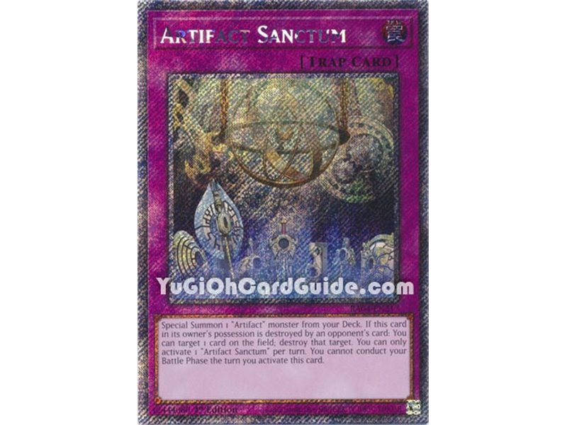 Artifact Sanctum (Quarter Century Secret Rare)