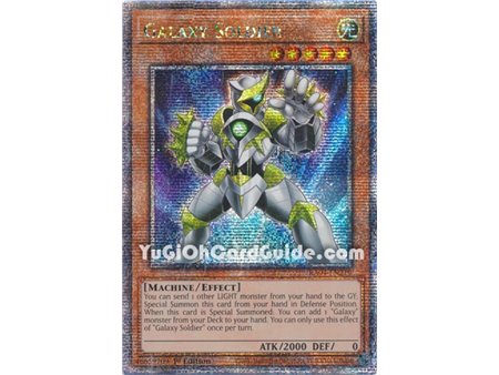 Galaxy Soldier (Quarter Century Secret Rare)