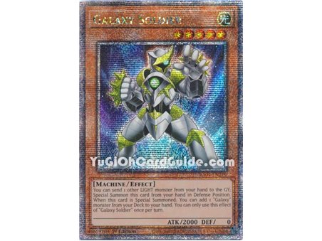 Galaxy Soldier (Quarter Century Secret Rare)