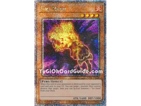Fire Hand (Quarter Century Secret Rare)