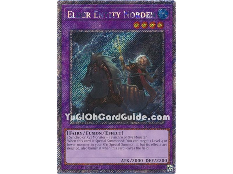 Elder Entity Norden (Platinum Secret Rare)