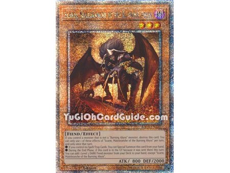 Scarm, Malebranche of the Burning Abyss (Platinum Secret Rare)