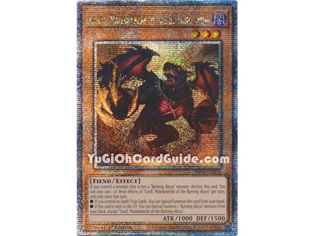Cir, Malebranche of the Burning Abyss (Quarter Century Secret Rare)