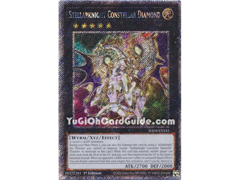 Stellarknight Constellar Diamond (Platinum Secret Rare)