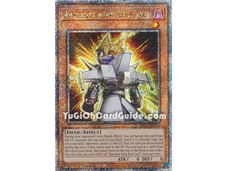 Absolute King Back Jack (Quarter Century Secret Rare)
