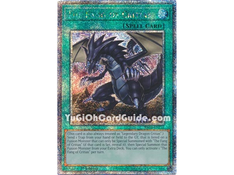 The Fang of Critias (Platinum Secret Rare)