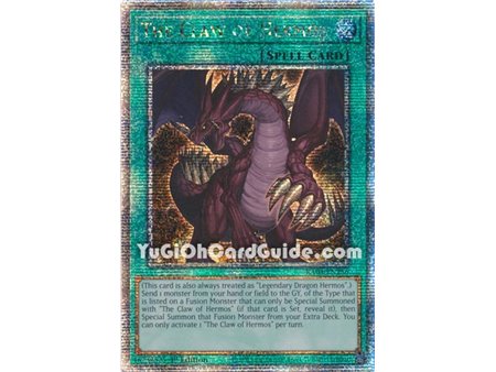 The Claw of Hermos (Quarter Century Secret Rare)