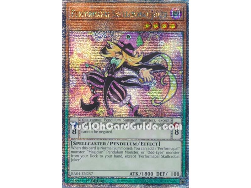 Performapal Skullcrobat Joker (Quarter Century Secret Rare)
