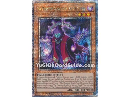 The Phantom Knights of Ancient Cloak (Quarter Century Secret Rare)