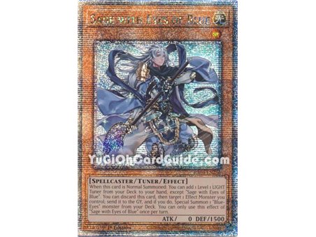 Sage with Eyes of Blue (Quarter Century Secret Rare)