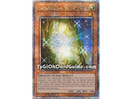 The White Stone of Ancients (Quarter Century Secret Rare)