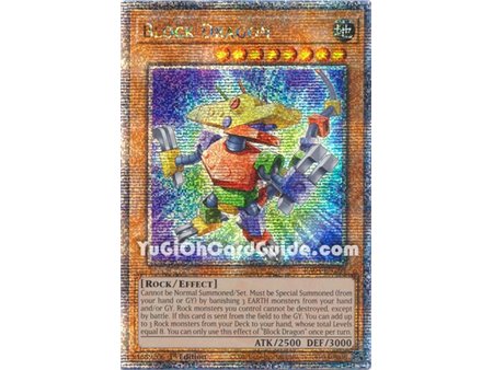 Block Dragon (Quarter Century Secret Rare)