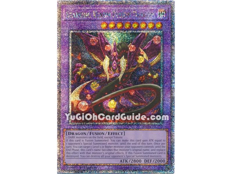 Starving Venom Fusion Dragon (Quarter Century Secret Rare)