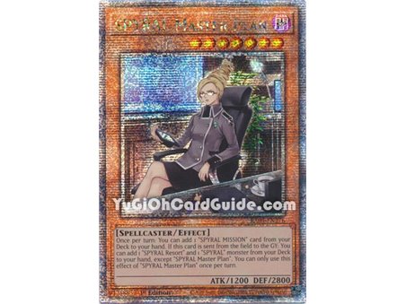 SPYRAL Master Plan (Platinum Secret Rare)
