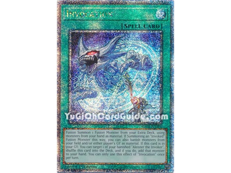 Invocation (Quarter Century Secret Rare)