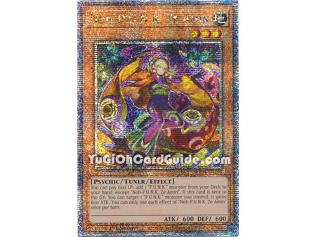 Noh-P.U.N.K. Ze Amin (Platinum Secret Rare)