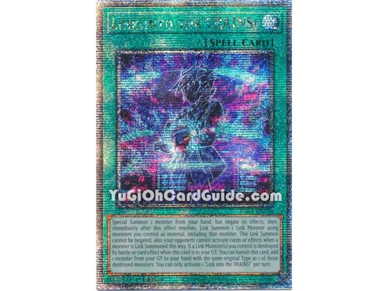 Link into the VRAINS! (Quarter Century Secret Rare)