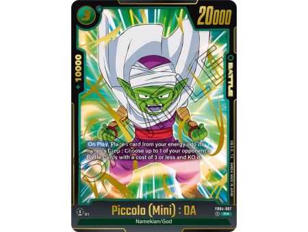 Piccolo (Mini) : DA (Rare) (Alternate Art) – FB04 Ultra Limit | Carta DRAGON BALL en México