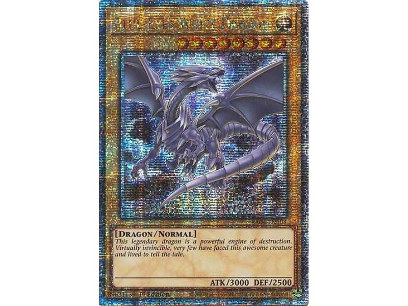 Blue-Eyes White Dragon (8th Artwork) (Quarter Century Secret Rare) – YGO Quarter Century Stampede | Carta YUGIOH en México