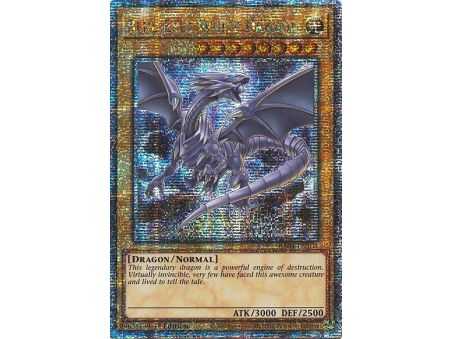 Blue-Eyes White Dragon (8th Artwork) (Quarter Century Secret Rare) – YGO Quarter Century Stampede | Carta YUGIOH en México