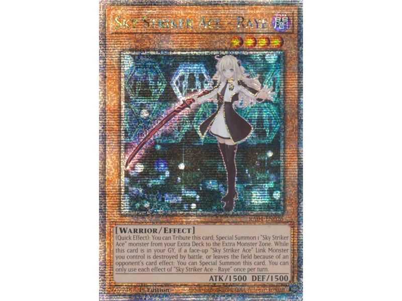 Sky Striker Ace - Raye (Quarter Century Secret Rare) – YGO Quarter Century Stampede | Carta YUGIOH en México