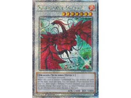 Black Rose Dragon (Alterante Artwork) (Quarter Century Secret Rare) – YGO Quarter Century Stampede | Carta YUGIOH en México