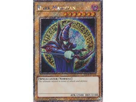 Dark Magician (9th Artwork) (Platinum Secret Rare) – YGO Quarter Century Stampede | Carta YUGIOH en México