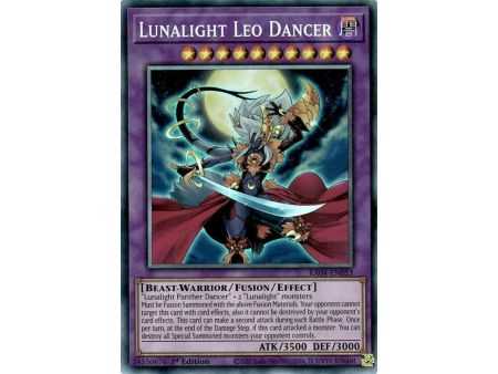 Lunalight Leo Dancer (Collector's Rare) – YGO Quarter Century Stampede | Carta YUGIOH en México