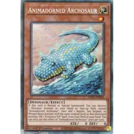 Animadorned Archosaur (Collector Rare) – Wild Survivors | Carta YUGIOH en México