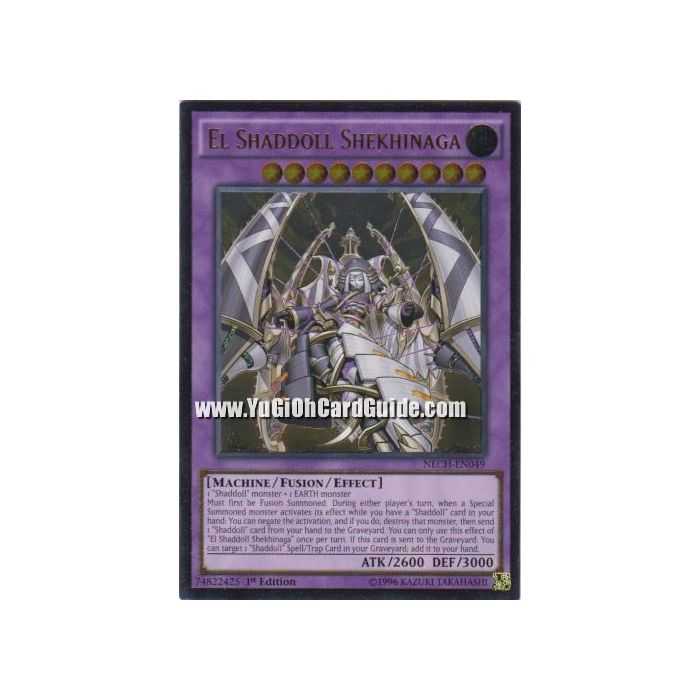 El Shaddoll Shekhinaga (Ultimate Rare) – The New Challengers | Carta YUGIOH en México
