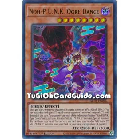 Noh-P.U.N.K. Ogre Dance (Collector's Rare) – The Grand Creators | Carta YUGIOH en México